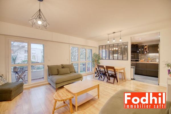 Appartement familial 108 m² – 4 chambres – Balcon sans vis-à-vis – RER Robinson / Marie-Curie