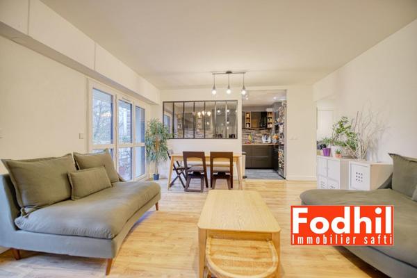 Appartement familial 108 m² – 4 chambres – Balcon sans vis-à-vis – RER Robinson / Marie-Curie