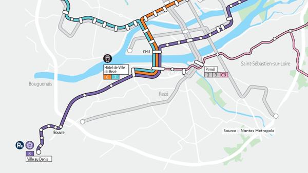 Appartement Rezé 3 pièces 57m² proche Mairie et 8 Mai