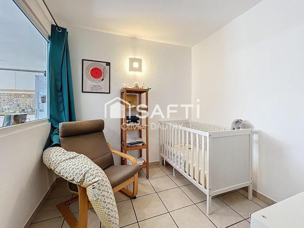 SPACIEUX T3 + TERRASSE EN PLEIN CENTRE VILLE