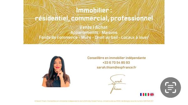 Ensemble immobilier d'env. 300 m2 sur cour