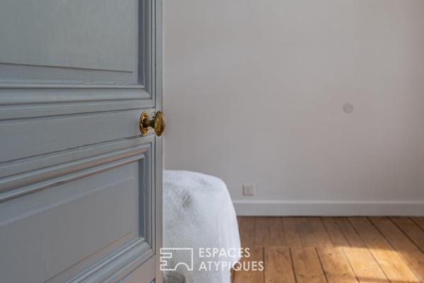 Maison de ville du début XXème rénovée et son jardin bucolique