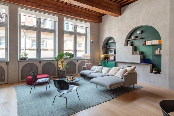 Lyon 5 - Saint-Jean - Appartement de 75,2 m² - 1 chambre - 1 cave