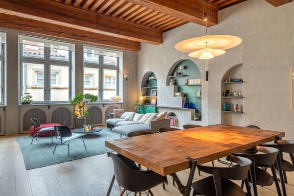 Lyon 5 - Saint-Jean - Appartement de 75,2 m² - 1 chambre - 1 cave