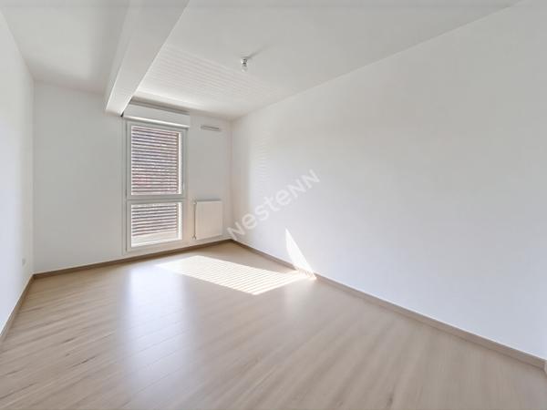 Nantes Tortière - T3, 61m², 2 chambres, balcon, place de stationnement