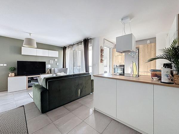 Appartement 3 pièces - coup de coeur à Montchat - Résidence récente, lumineux avec garage