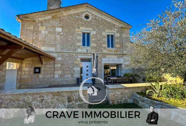 Saint-André-de-Cubzac (33240) BÂTISSE T6 - 5 CHAMBRES - PISCINE