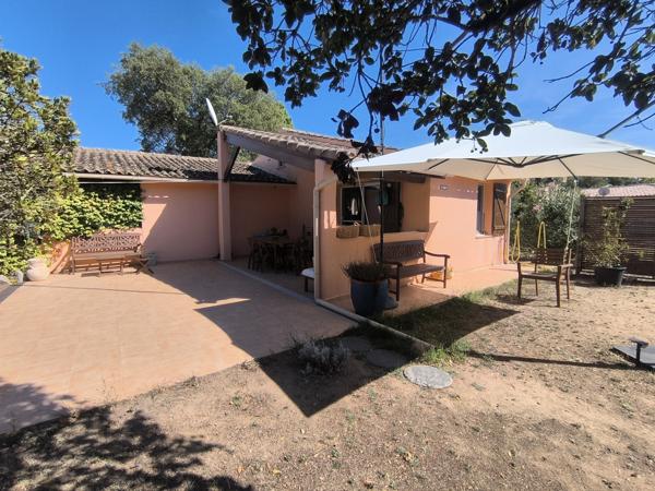 Zonza (20144) Mini-Villa et un appartement indépendant à proximité des plages de Pinarello