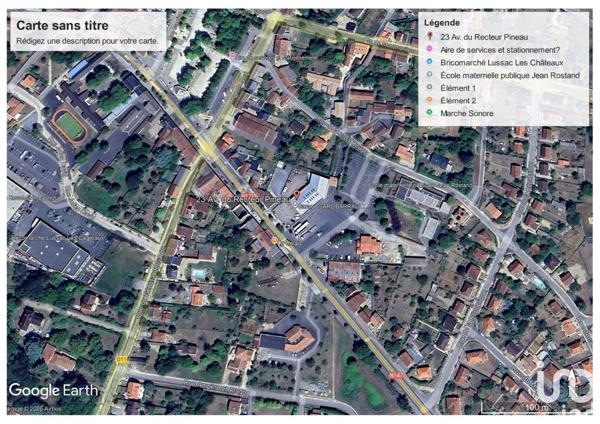Boutique/Local commercial à vendre 840 m² Lussac-les-Châteaux