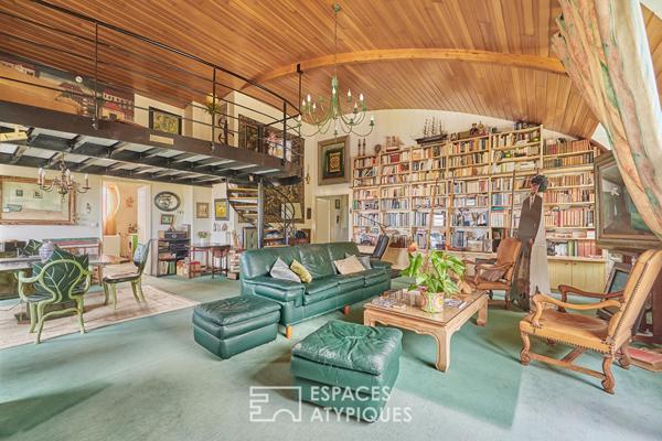 Appartement d’exception en dernier étage avec vue sur le parc de la Mairie