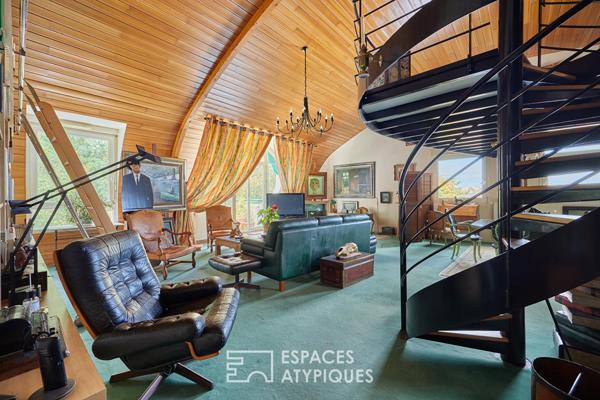 Appartement d’exception en dernier étage avec vue sur le parc de la Mairie