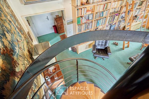 Appartement d’exception en dernier étage avec vue sur le parc de la Mairie