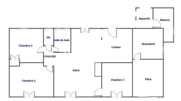Maison 6 pièces - 100 m² Exclusivité efficity