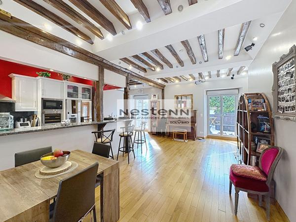 Appartement Saint Fargeau Ponthierry 7 pièce(s) 124 m2, loft, 3 chambres, garage, terrasses