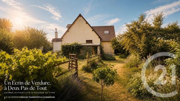 Maison à vendre  6 pièces - 135 m 2   COURCELLES SUR SEINE  - 27