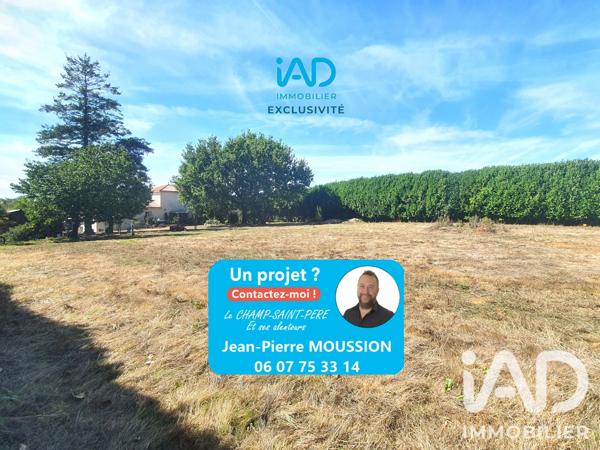 Terrain à vendre 1 769 m² Le Champ-Saint-Père