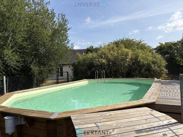 Maison 3 chambres avec piscine