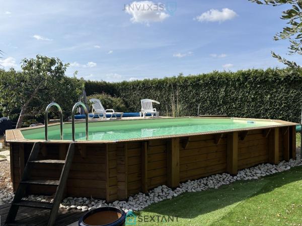 Maison 3 chambres avec piscine