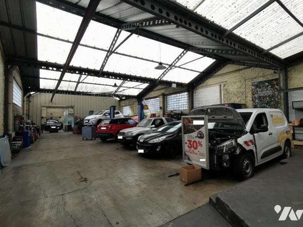 Immeuble avec garage automobile + appartement CAMBRAI