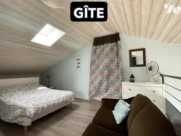 MAISON PORNIC avec Gîte - piscine couverte - studio + double garage