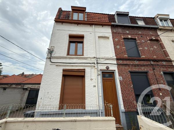 Maison à vendre  3 pièces - 72 m 2   HELLEMMES LILLE  - 59