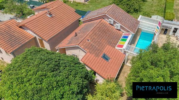 Maison familiale rénovée avec piscine et véranda – Rillieux-la-Pape