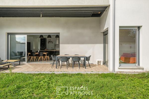 La maison contemporaine esprit Loft