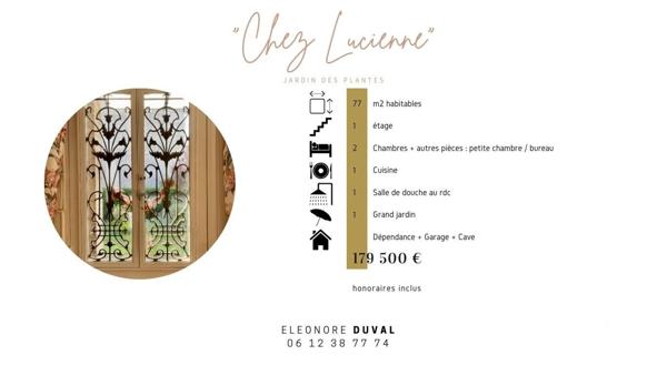 Maison 4 pièces de 77 m² à Rouen (76100)