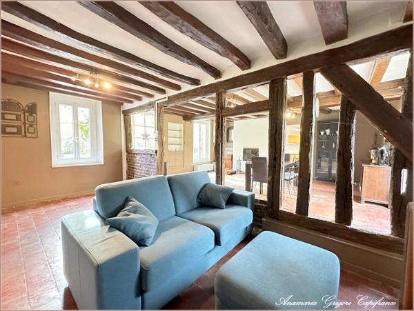 Dpt Eure et Loir (28), à vendre ARROU maison meublée de 170 m² - Terrain de 3 700,00 m²