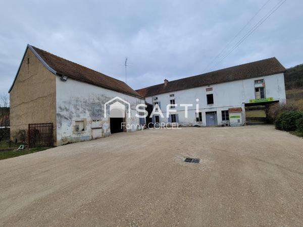 Ancien moulin à farine + habitation de 128m²