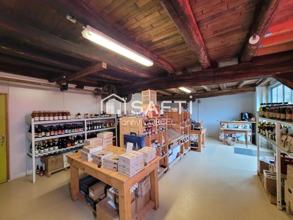 Ancien moulin à farine + habitation de 128m²