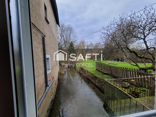 Ancien moulin à farine + habitation de 128m²