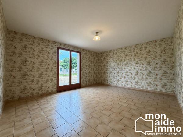Plain-pied avec grand garage et terrain constructible