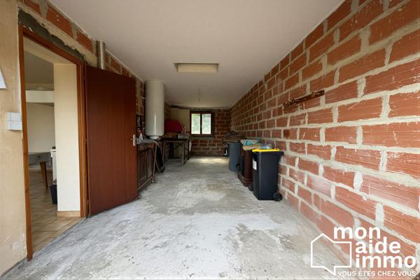 Plain-pied avec grand garage et terrain constructible