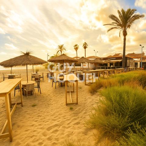 RESTAURANT FRONT DE MER TERRRASE SUR LA PLAGE UNIQUE