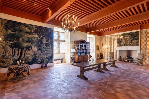 Château historique entièrement restauré – XIIIe/XIVe et  XVIIe siècle.