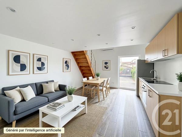 Maison à vendre  2 pièces - 49,68 m 2   ARCACHON  - 33