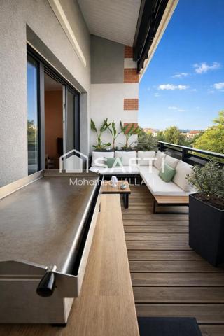 T3 • Terrasse • Parking couvert • Gujan centre