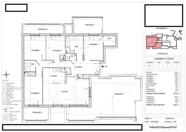 appartement à vendre 5 pièces CHAMPIGNY SUR MARNE (94)