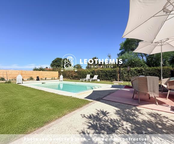 MAISON CONTEMPORAINE RÉNOVÉE AVEC PISCINE