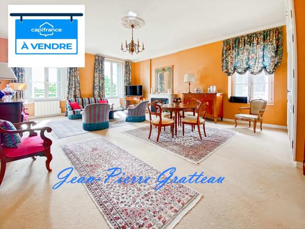 Dpt Vienne (86), à vendre CHATELLERAULT appartement bourgeois T6 de 161,64 m²