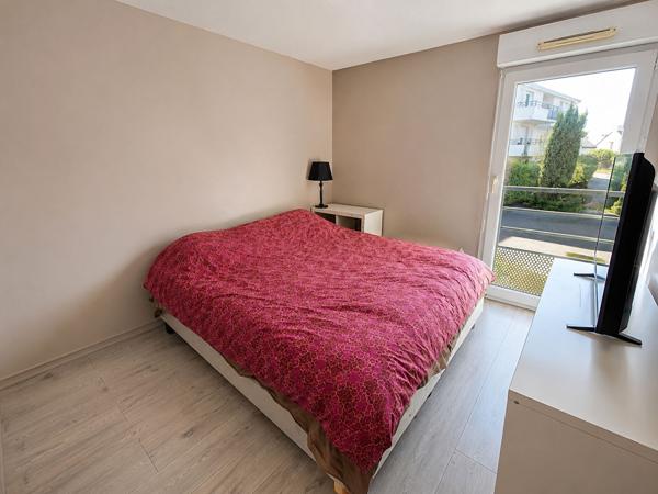 Idéal premier achat ou investissement locatif, Couëron Bourg, boulevard de l'Europe, agréable T3 avec balcon et parking