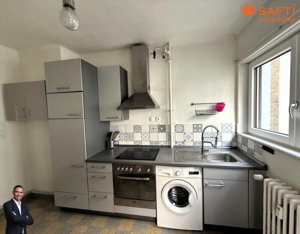 Superbe appartement de 2 pièces avec vue sur la Place d'Austerlitz disposant d'un balcon et d'une cave !
