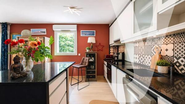 SOUS OFFRE Le Teich -Duplex rénové de 87 m² avec balcon plein sud - 33470 Le Teich - Réf 86941846