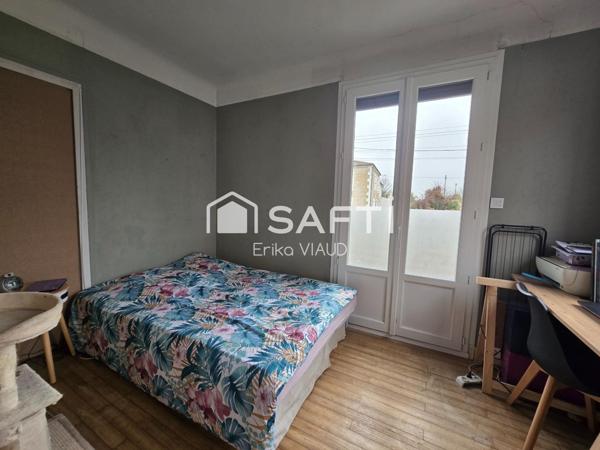 Maison sur sous-sol deux chambres et un bureau