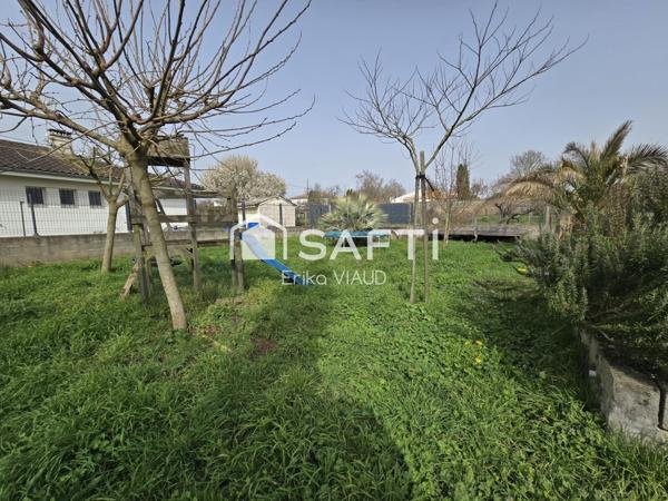 Maison sur sous-sol deux chambres et un bureau