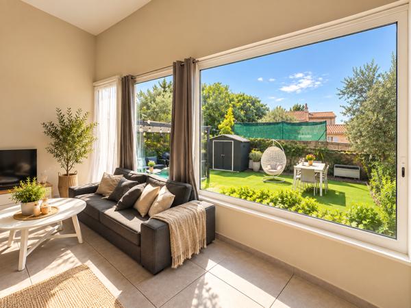 Appartement T3 avec jardin privatif et terrasse