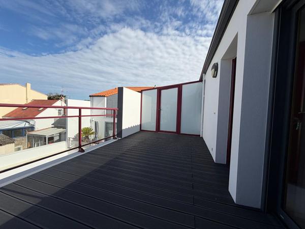 T3 lumineux de 60 m² avec terrasse et garage ? Plein centre de Saint-Jean-de-Monts
