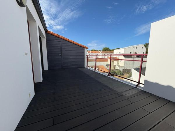 T3 lumineux de 60 m² avec terrasse et garage ? Plein centre de Saint-Jean-de-Monts