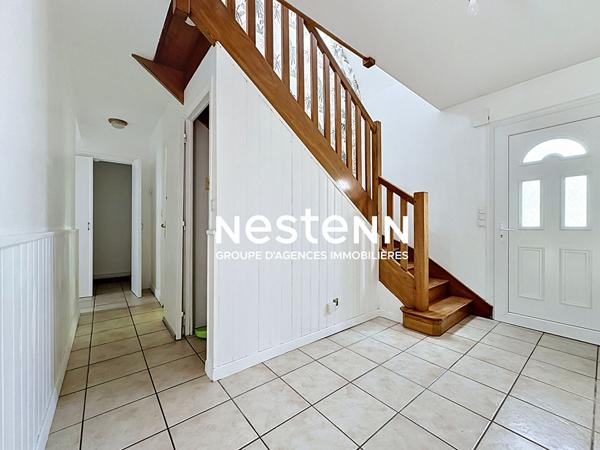 Maison - 105 m² - 4 chambres - Terrain de 1100 m² - Kerfeunteun/Quimper